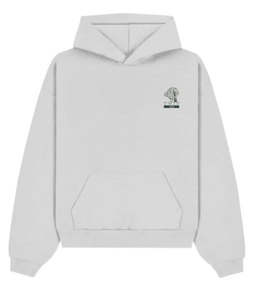 MIDDLE FINGER GLOBE HOODIE